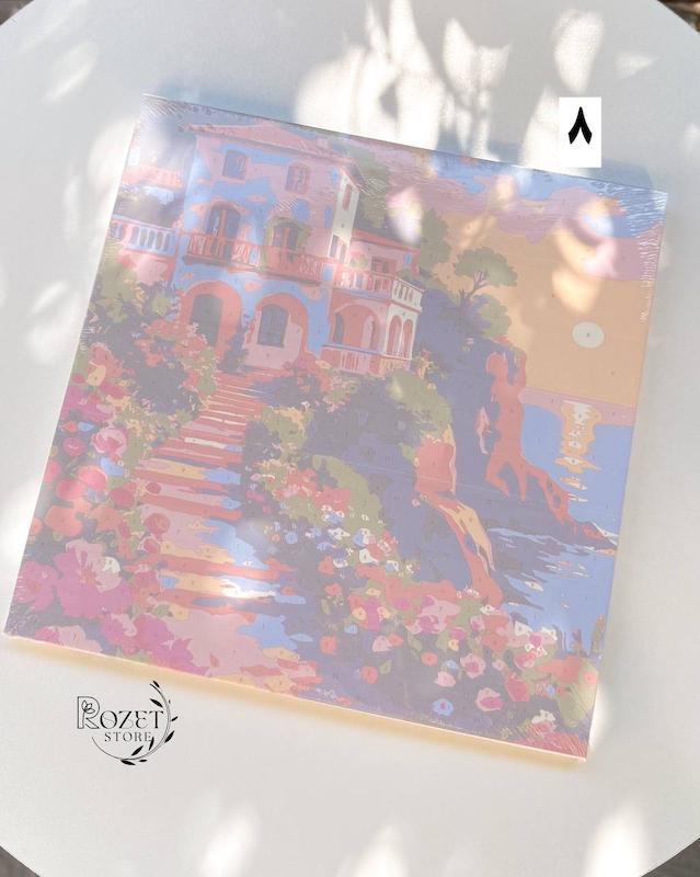 بوم رنگ آمیزی با اعداد ۳۰ در ۳۰ 