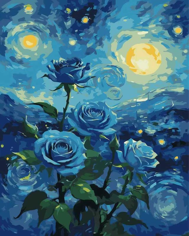 بوم رنگ آمیزی با اعداد ۳۰ در ۳۰ 