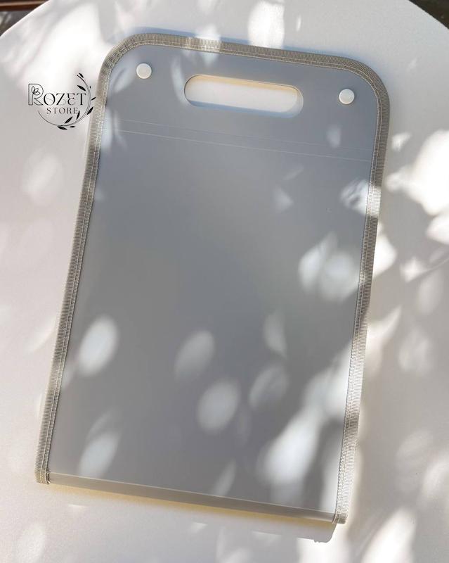 پوشه فایلی دسته دار ساده موکا ( اکسپندینگ فایل آ۴ )