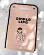 پوشه فایلی دسته دار Simple Life موکا ( اکسپندینگ فایل آ۴ )