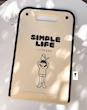 پوشه فایلی دسته دار Simple Life موکا ( اکسپندینگ فایل آ۴ )