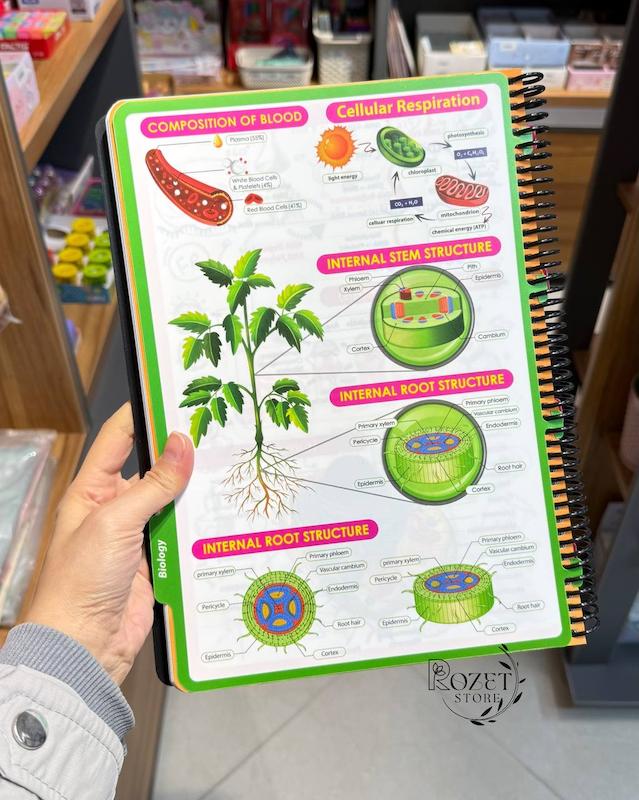 دفتر رحلی دیوایدردار MY SCIENCE