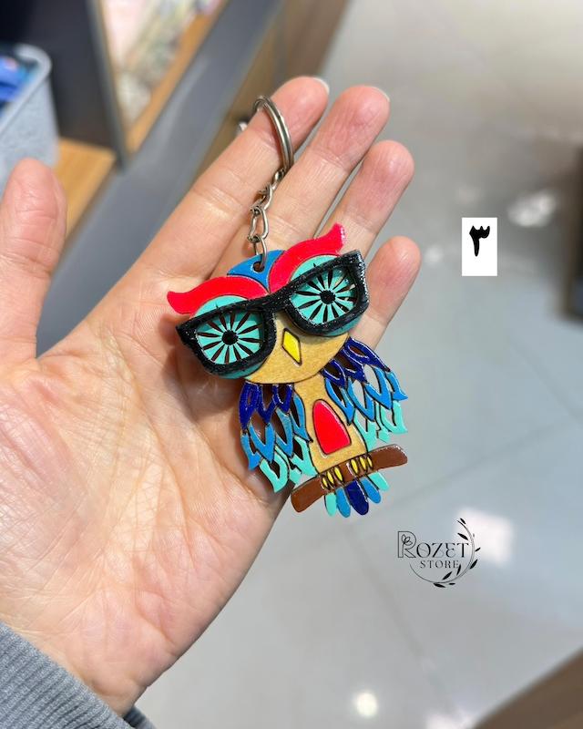 جاکلیدی چوبی فانتزی