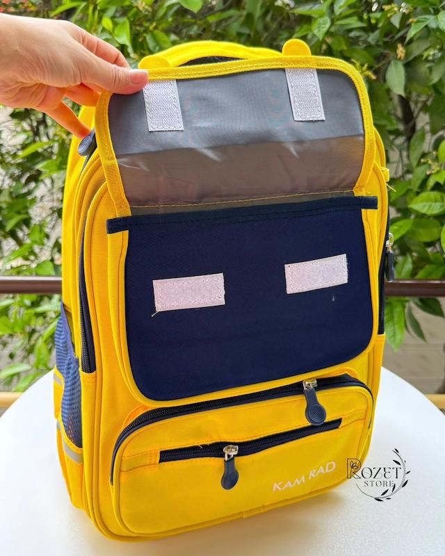 کوله مدرسه دورنگ هپی 