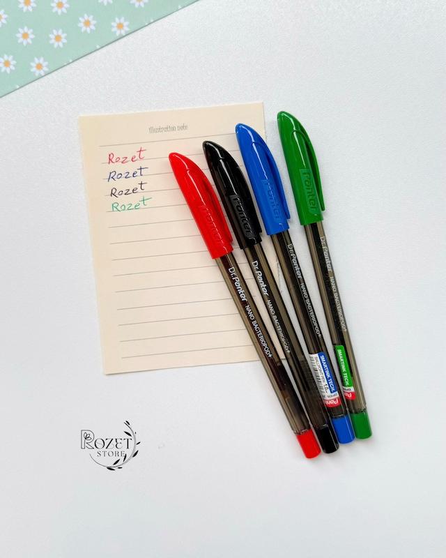 خودکار ۱/۰ پنتر (قرمز، آبی، مشکی ، سبز)