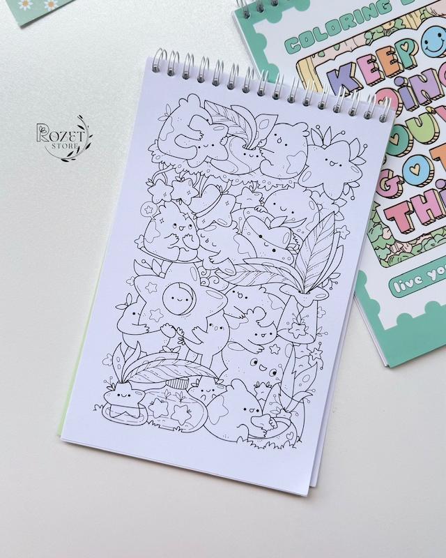 دفتر رنگ آمیزی سری DOODLE