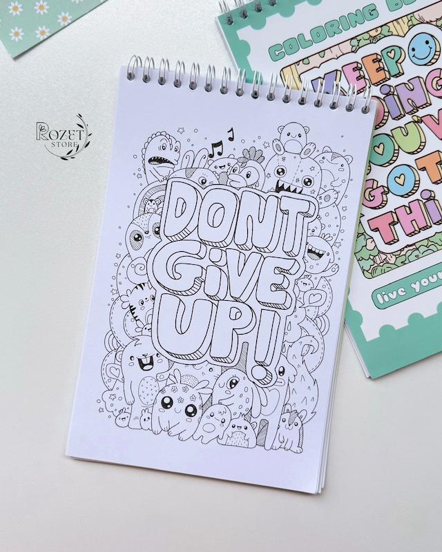 دفتر رنگ آمیزی سری DOODLE