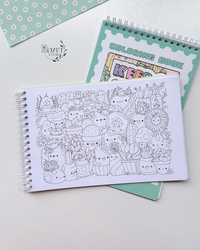 دفتر رنگ آمیزی سری DOODLE