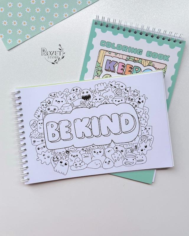 دفتر رنگ آمیزی سری DOODLE
