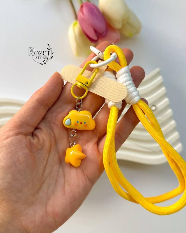 آویز ابر و ستاره 