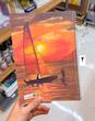 دفتر نقاشی ۶۰ برگ ساده ایمان