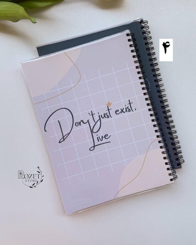 دفتر ۸۰ برگ مجلد bambilip