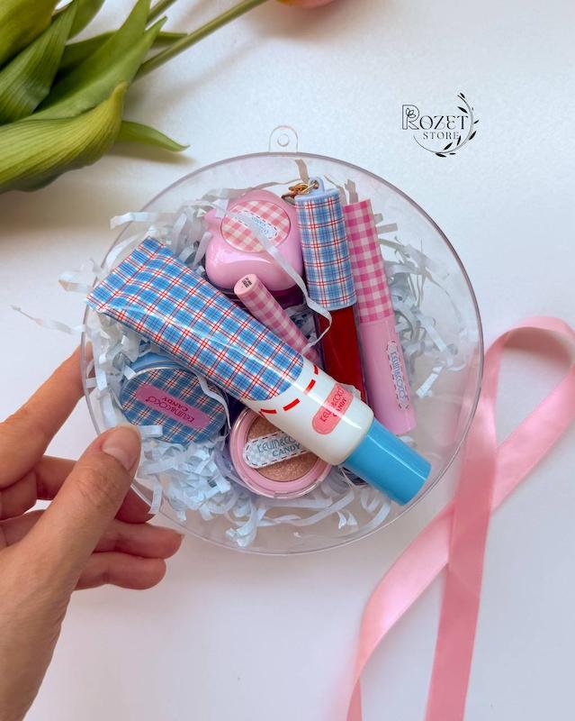 پک کادویی ۷ عددی طرح گوی برند kevin&coco