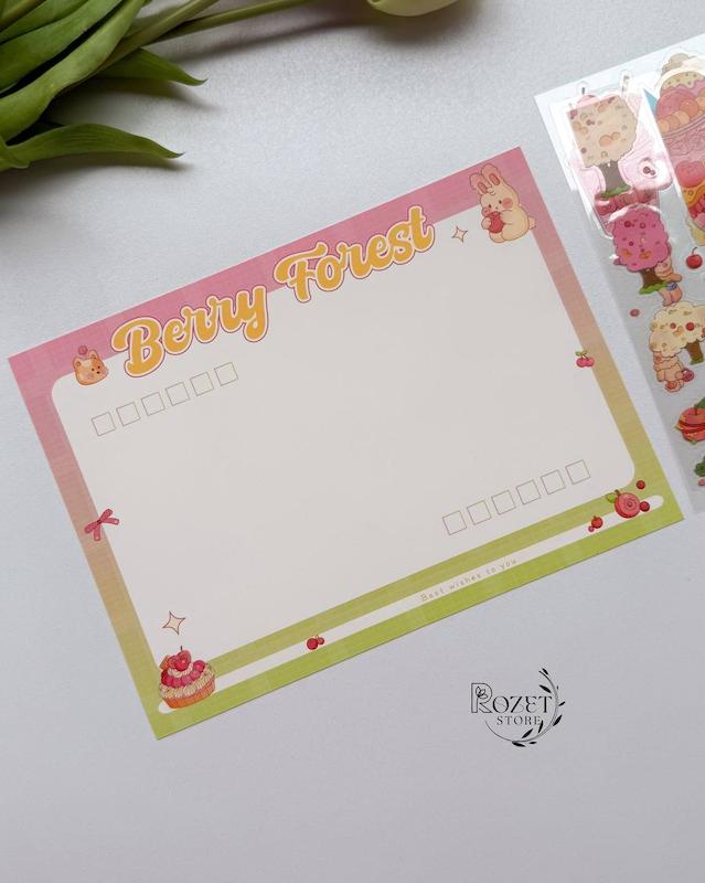 استیکر ۳ بعدی خرگوش فانتزی(۲ ورق استیکر و ۱ کارت صحنه)