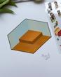 استیکر ۳ بعدی آکواریوم،نمایشگاه،باغ قارچ و جشنواره(۲ ورق استیکر و‌۱ کارت صحنه)