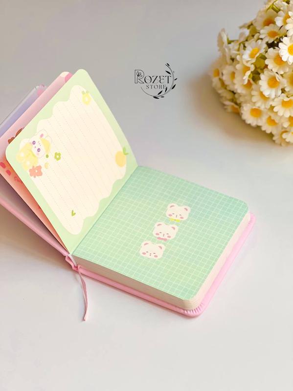 دفترچه پفکی طرح ملودی و کرومی