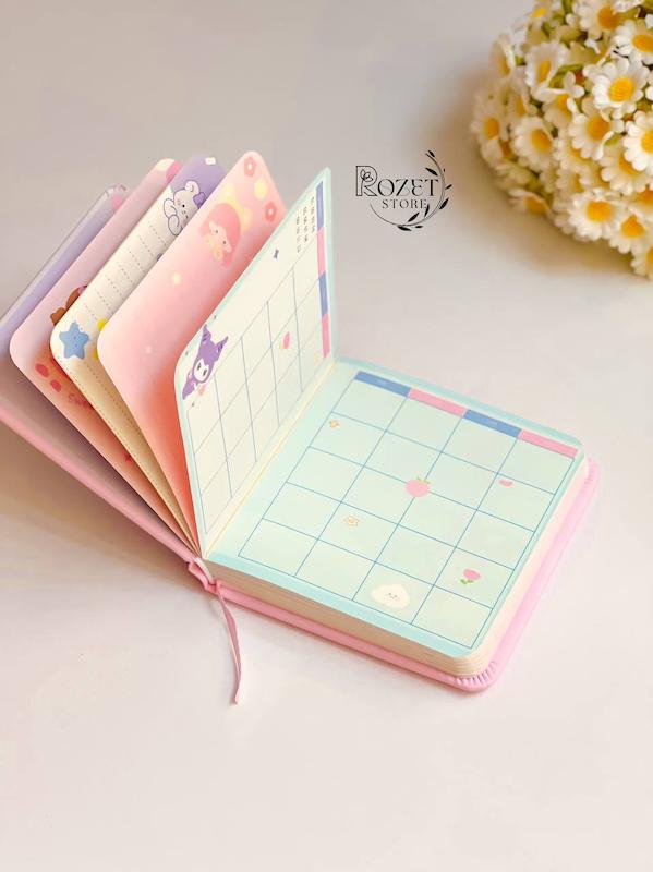 دفترچه پفکی طرح ملودی و کرومی