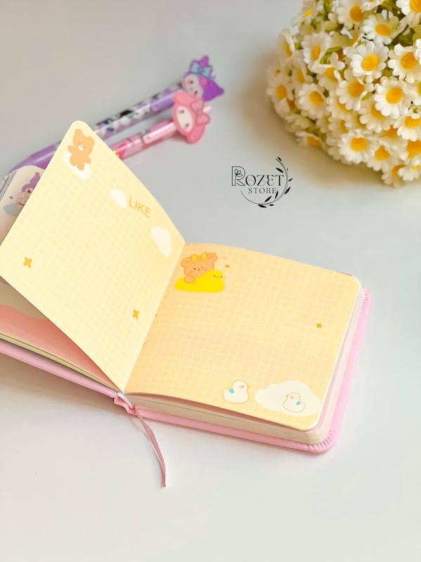 دفترچه پفکی طرح ملودی و کرومی