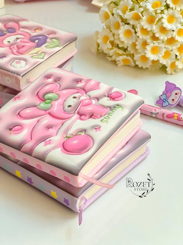 دفترچه پفکی طرح ملودی و کرومی