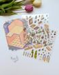 استیکر ۳ بعدی مهمانی چای در گالری مونه ( ۲ ورق استیکر و ۱ کارت صحنه )