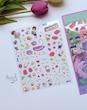 استیکر ۳ بعدی فروشگاه چای و باغ آرزوها ( ۲ ورق استیکر و ۱ کارت صحنه )