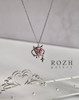 گردنبند قلب و گربه🩷🎀