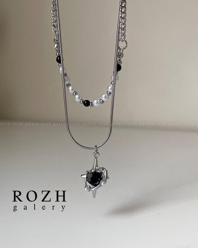 گردنبند اسپارکل دولاین🖤✨