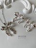 گردنبند و گوشواره پاپیون🎀