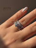 حلقه و پشت حلقه جواهری✨💍