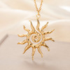 گردنبند خورشید اسپیرال و اسپارکل☀️✨