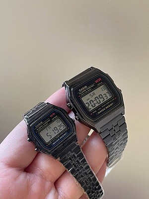 ساعت کاسیو casio مشکی🖤