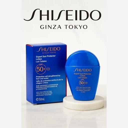لوسیون ضد آفتاب صورت و بدن SPF50+ شیسیدو 150میل