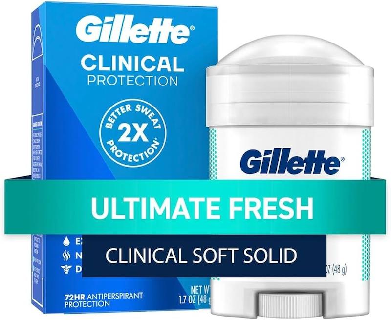 مام ضدتعریق مردانه ژیلت Clinical Ultimate Fresh حجم ۴۸ گرم