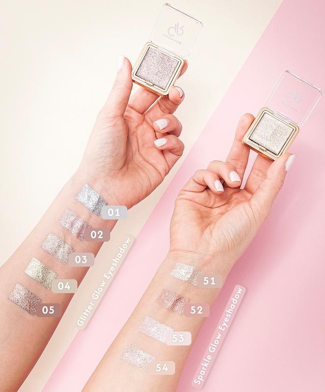 سایه چشم تکی شاین گلدن رز مدل Glitter Glow