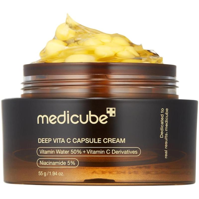 کرم کپسولی ویتامین سی مدی کیوب Medicube Deep Vita C