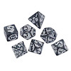 ست 7تایی تاس D&D طرح Black Dragon