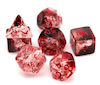 ست 7تایی تاس D&D طرح Vampiric Touch