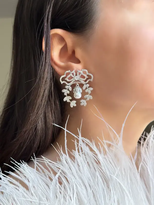 گوشواره جواهری