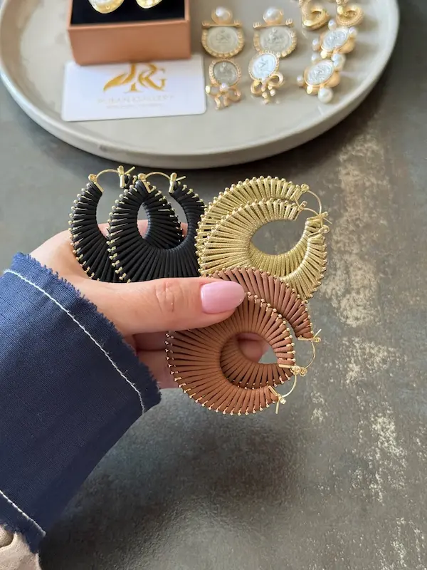 گوشواره حلقه ای