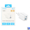 شارژر دیواری فست دو پورت Anker مدل Compact A2331G21 33W - سفید (گارانتی 18 ماهه شرکتی)