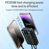 پاوربانک PD و فست شارژ Yesido 10000mAh مدل YP84 22.5W - مشکی (گارانتی 12 ماه تعویض نیکان همراه)