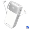 پاوربانک PD و فست شارژ ProOne 30000mAh مدل Volto 30 PPB5304 22.5W - سفید