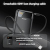 پاوربانک PD و فست شارژ Yesido 20000mAh مدل YP97 65W - مشکی (گارانتی 6 ماهه تعویض نیکان همراه