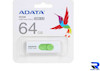 فلش مموری ADATA USB3.2 مدل UV320 ظرفیت 64GB - سفید سبز (گارانتی پنج ساله آونگ)