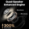 هدفون بی سیم UGREEN مدل HP206-55687 ANC - مشکی (گارانتی 18 ماهه آسان پیشرو)