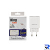 شارژر دیواری فست دو پورت King Cell مدل MB007 - سفید - ASP (گارانتی شش ماهه آروین)