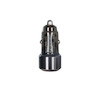شارژر فندکی PD و فست دو پورت +Lindos مدل CR-10 83W به همراه کابل شارژ Type-C To Lightning - مشکی (گارانتی تعویض یکساله شرکتی)