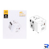شارژر دیواری فست و PD چند پورت JBQ مدل UT-401W 45W - سفید (گارانتی یکساله رصاصی)