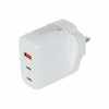 شارژر دیواری فست و PD سه پورت JBQ مدل WC-607W 65W - سفید (گارانتی یکساله رصاصی)
