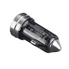 شارژر فندکی PD و فست دو پورت مدل WKN-733 55W - نقره ای مشکی - RYL